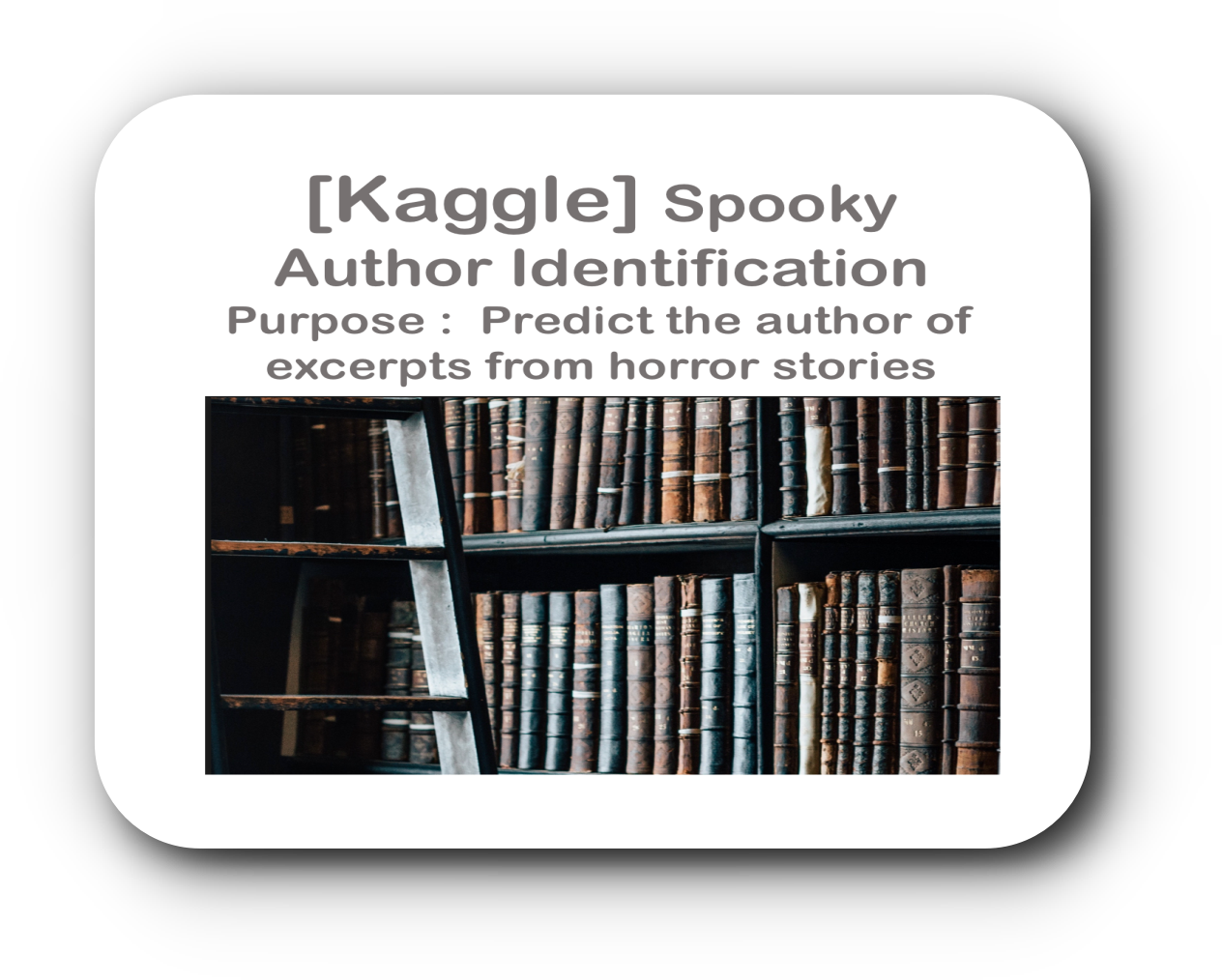Spooky Author Identification